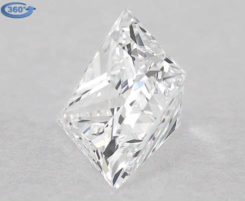 Diamond Natural 0,71Ct E-VS2 Princess - GIA1328428916