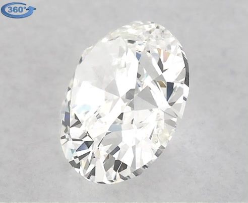 Diamond Natural 0,91Ct I-VVS2 Oval - GIA7372491245