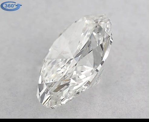 Diamond Natural 0,9Ct G-VS2 Oval - GIA6375417501