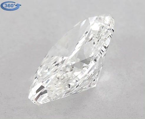 Diamond Natural 0,9Ct F-VS1 Oval - GIA6375736480