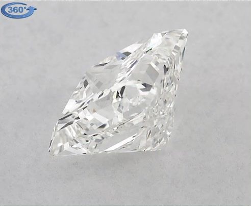 Diamond Natural 0,91Ct I-VS1 Princess - GIA5211558584