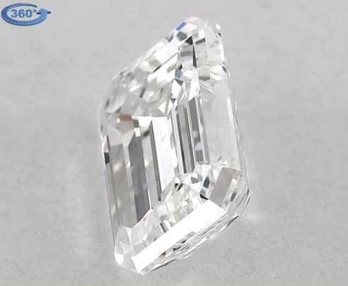 Diamond Natural 0,46Ct G-VVS1 Emerald - GIA5416188168
