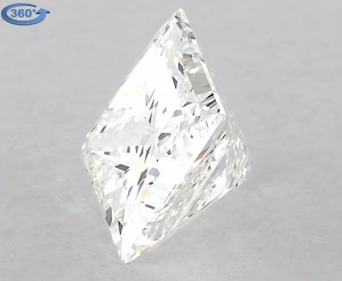 Diamond Natural 1,02Ct H-VS1 Princess - GIA7388541263