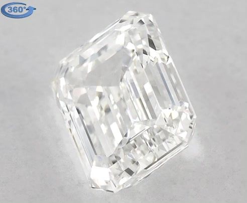 Diamond Natural 0,95Ct G-VS1 Emerald - GIA2215992455