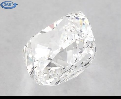 Diamond Natural 1Ct F-VS1 Cushion - GIA6375614254