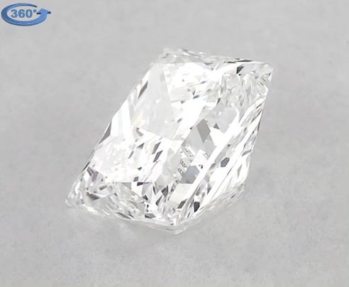 Diamond Natural 0,79Ct F-VS1 Princess - GIA5222037325