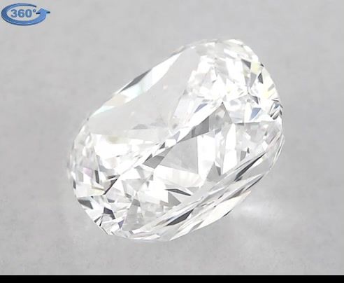 Diamond Natural 1,03Ct E-VS2 Cushion - GIA2377235135