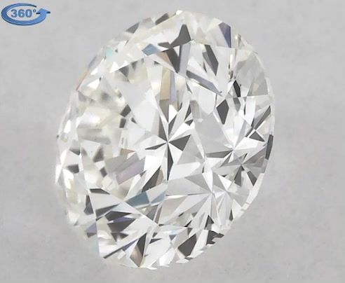 Diamond Natural 0,91Ct I-VS1 Round - GIA1377435675