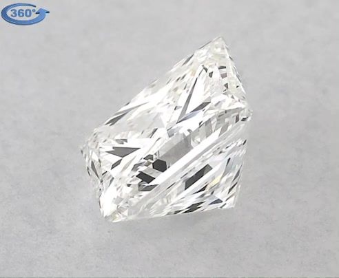 Diamond Natural 0,7Ct H-VS1 Princess - GIA2225245448
