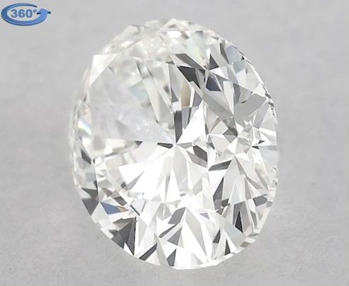 Diamond Natural 0,82Ct I-VVS2 Oval - GIA5211795834
