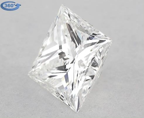Diamond Natural 0,9Ct G-VVS1 Princess - GIA2225283928