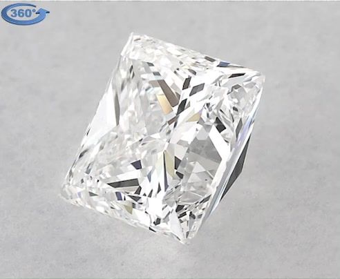 Diamond Natural 0,8Ct E-VS1 Princess - GIA6214996835
