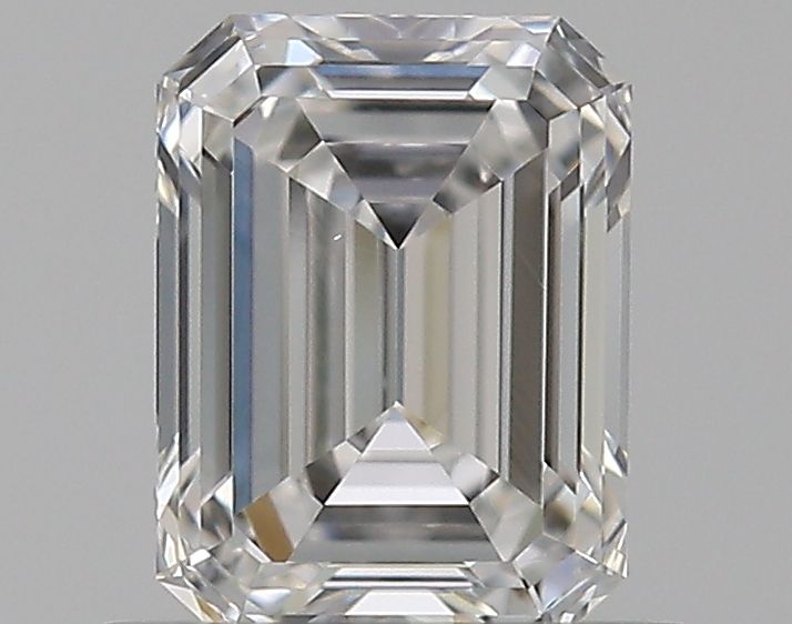 Diamond Natural 0,59Ct E-VVS2 Emerald - GIA5221055728