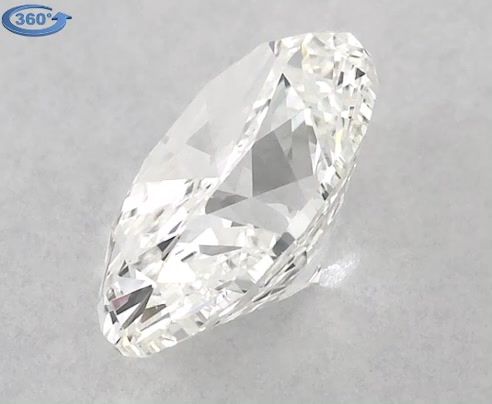 Diamond Natural 0,7Ct I-VVS2 Oval - GIA7426170709