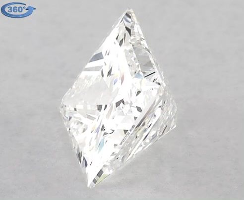 Diamond Natural 1,01Ct G-VVS2 Princess - GIA1418265397
