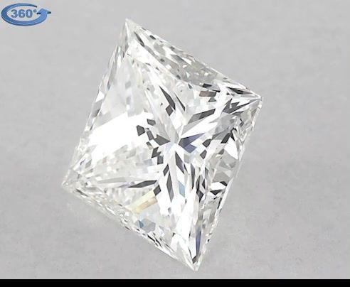Diamond Natural 1,11Ct I-VS1 Princess - GIA6224142255