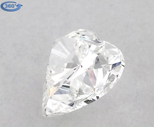 Diamond Natural 1Ct G-SI1 Heart - GIA2225080316