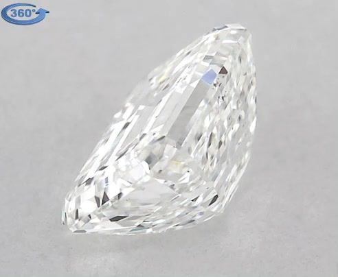 Diamond Natural 0,9Ct F-SI1 Emerald - GIA7451087191