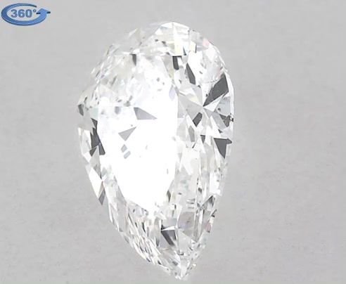 Diamond Natural 0,9Ct E-SI1 Pear - GIA7436479328