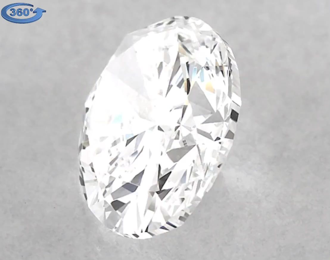Diamond Natural 1Ct D-VS1 Oval - GIA2225224007