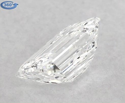 Diamond Natural 1Ct E-VS2 Emerald - GIA6412925514