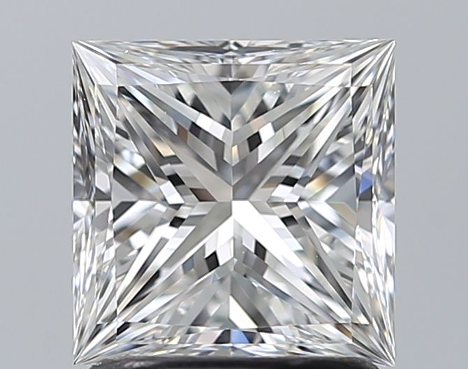 Diamond Natural 1,51Ct F-VS2 Princess - GIA1468008721