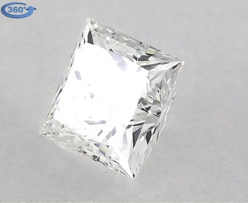 Diamond Natural 0,9Ct G-VS1 Princess - GIA2225291293