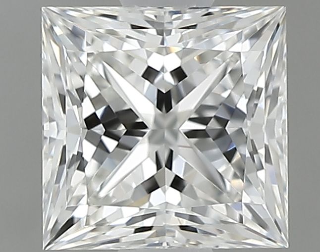 Diamond Natural 0,91Ct F-IF Princess - GIA7551147287
