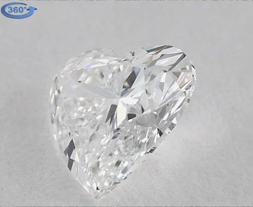 Diamond Natural 0,9Ct D-SI1 Heart - GIA2207139504
