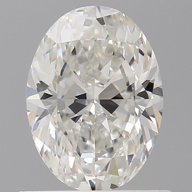 Diamond Natural 0,9Ct G-VVS2 Oval - GIA6552133006