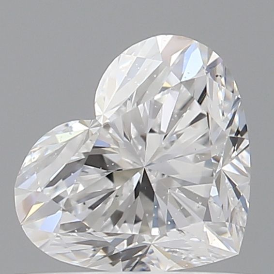 Diamond Natural 0,61Ct D-SI2 Heart - GIA6512331421