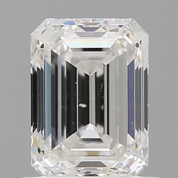 Diamond Natural 0,73Ct F-SI1 Emerald - GIA2528191534