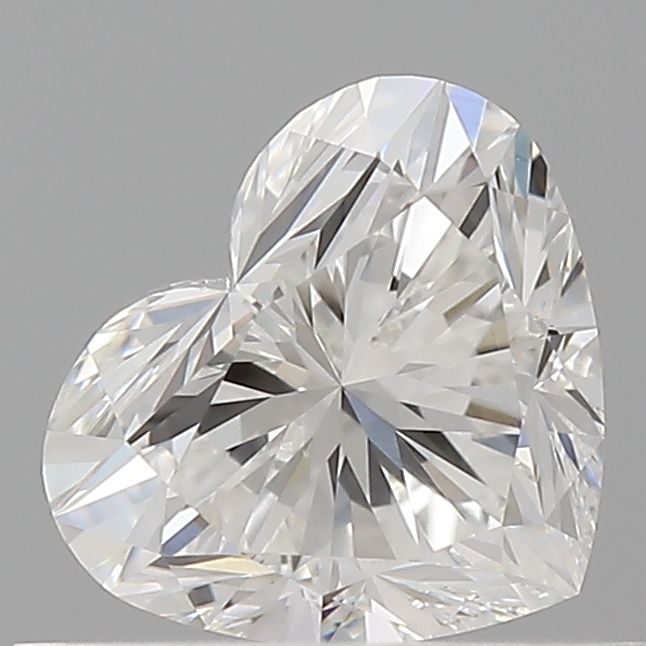 Diamond Natural 0,6Ct F-VS1 Heart - GIA5526122695