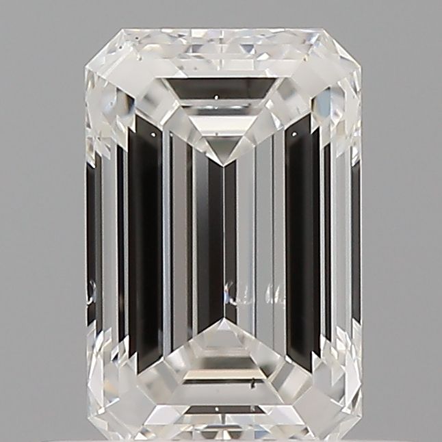 Diamond Natural 0,5Ct F-SI2 Emerald - GIA1523182176