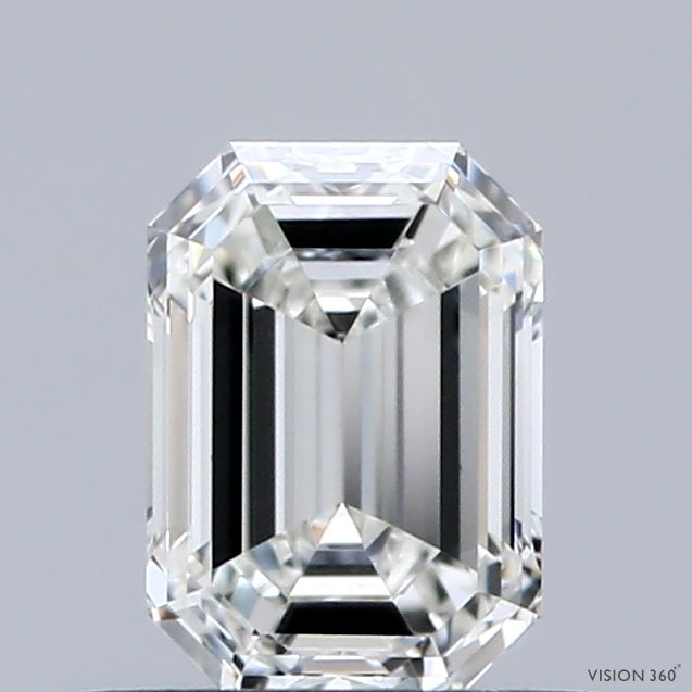 Diamond Natural 0,71Ct I-IF Emerald - GIA6525268412