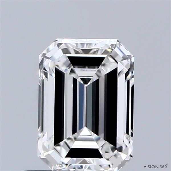 Diamond Natural 0,71Ct G-IF Emerald - GIA6531395546