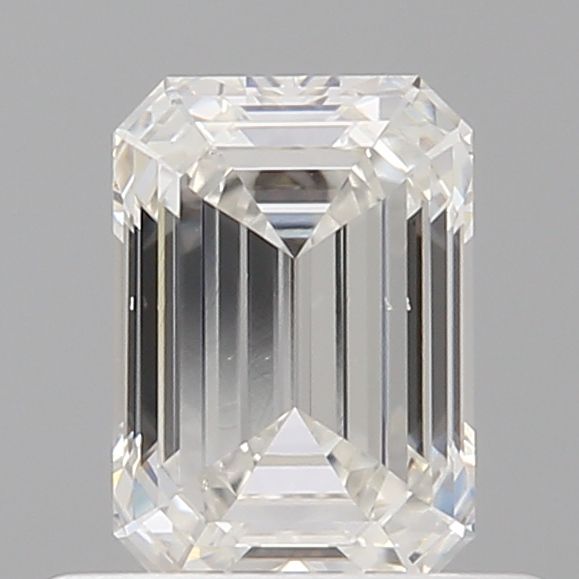 Diamond Natural 0,57Ct H-SI1 Emerald - GIA6521685889
