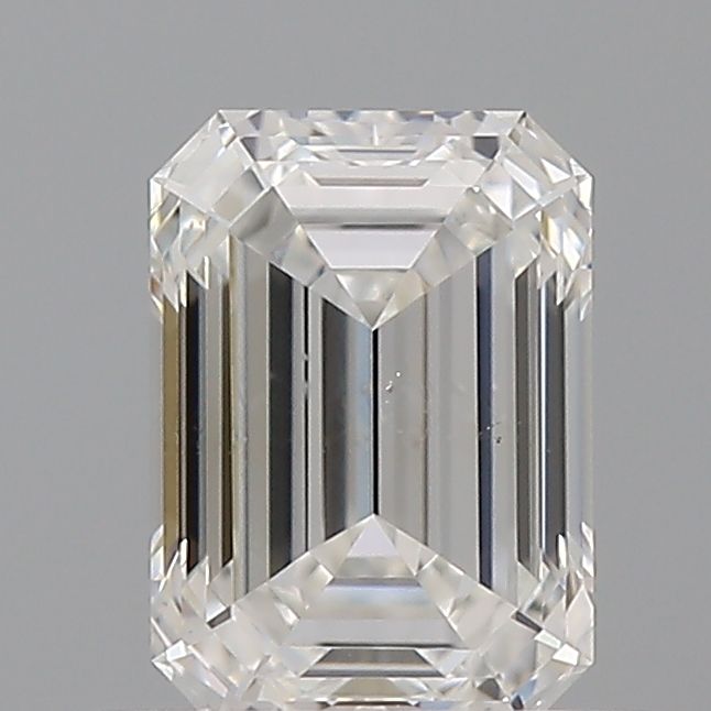 Diamond Natural 0,56Ct F-SI1 Emerald - GIA5526682779