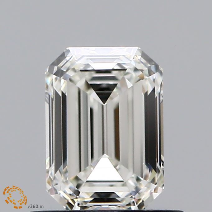 Diamond Natural 0,8Ct J-VVS1 Emerald - GIA7481470542