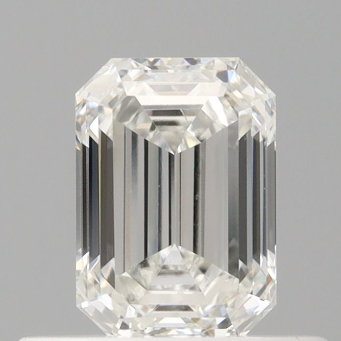 Diamond Natural 0,5Ct G-SI1 Emerald - GIA5533591539