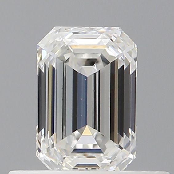 Diamond Natural 0,51Ct F-VS1 Emerald - GIA2537123286