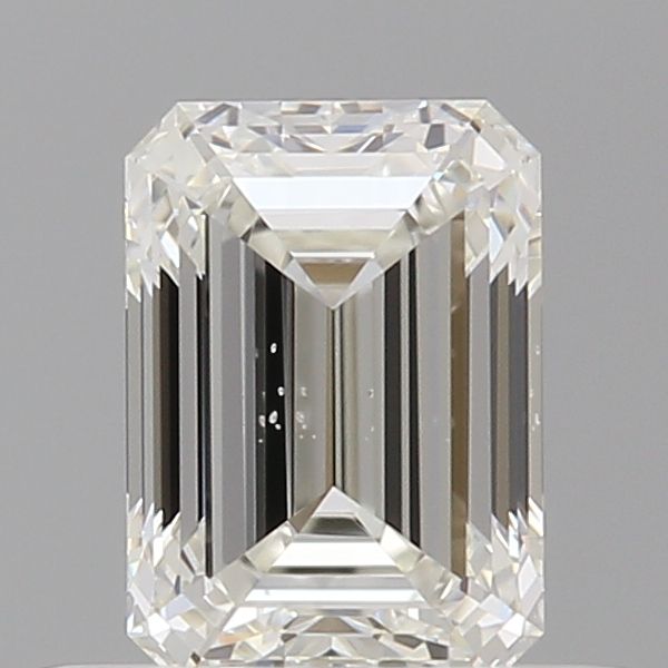 Diamond Natural 0,56Ct H-SI1 Emerald - GIA6531591567