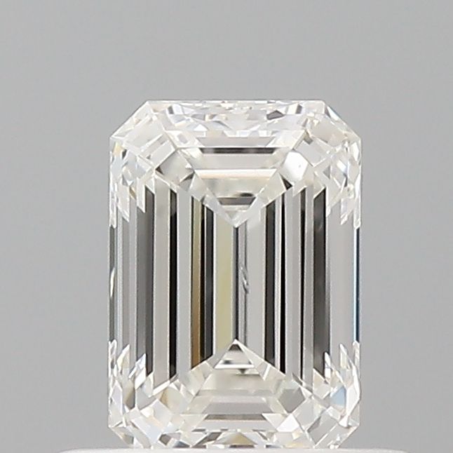 Diamond Natural 0,5Ct G-SI2 Emerald - GIA6532780431