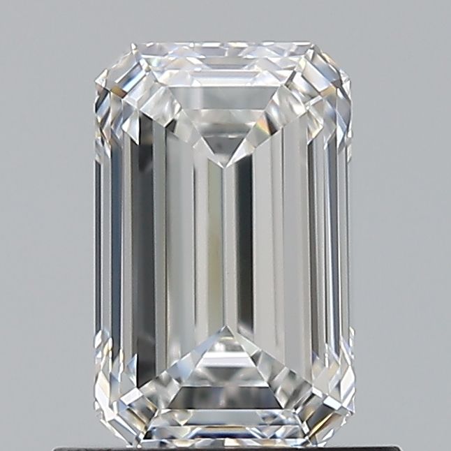Diamond Natural 0,9Ct F-VVS2 Emerald - GIA2524944952