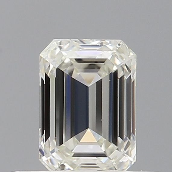 Diamond Natural 0,51Ct J-VVS1 Emerald - GIA1548566021