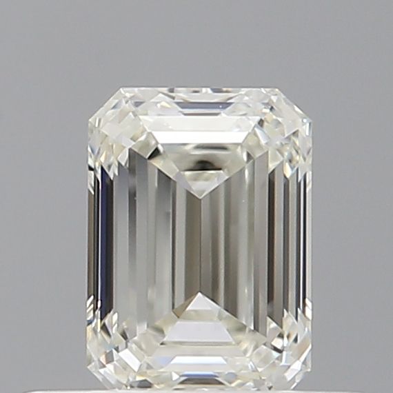Diamond Natural 0,51Ct J-VVS1 Emerald - GIA2546570401