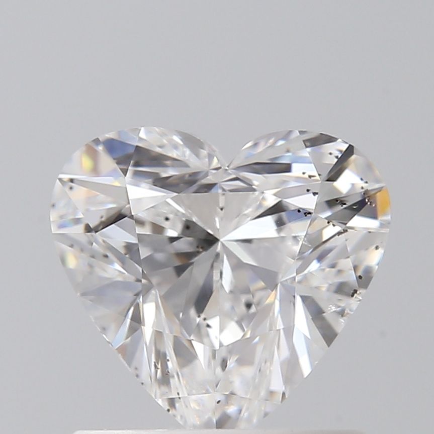 Diamond Natural 0,9Ct D-SI2 Heart - GIA7468636855