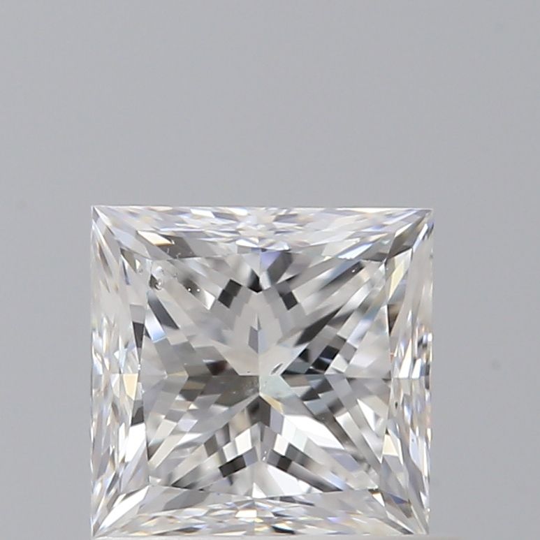 Diamond Natural 0,91Ct E-SI1 Princess - GIA6445270258