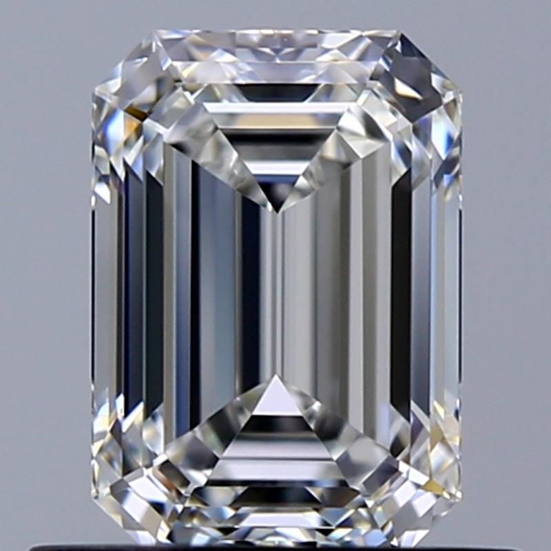 Diamond Natural 0,77Ct F-VVS2 Emerald - GIA7526143598