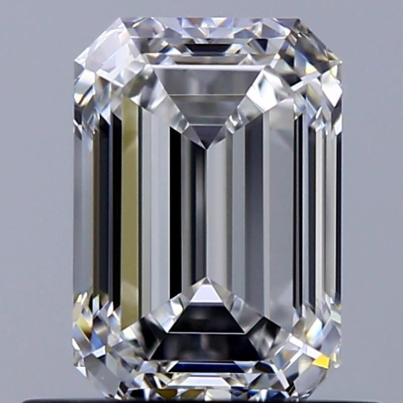 Diamond Natural 0,78Ct F-VVS2 Emerald - GIA6525330938